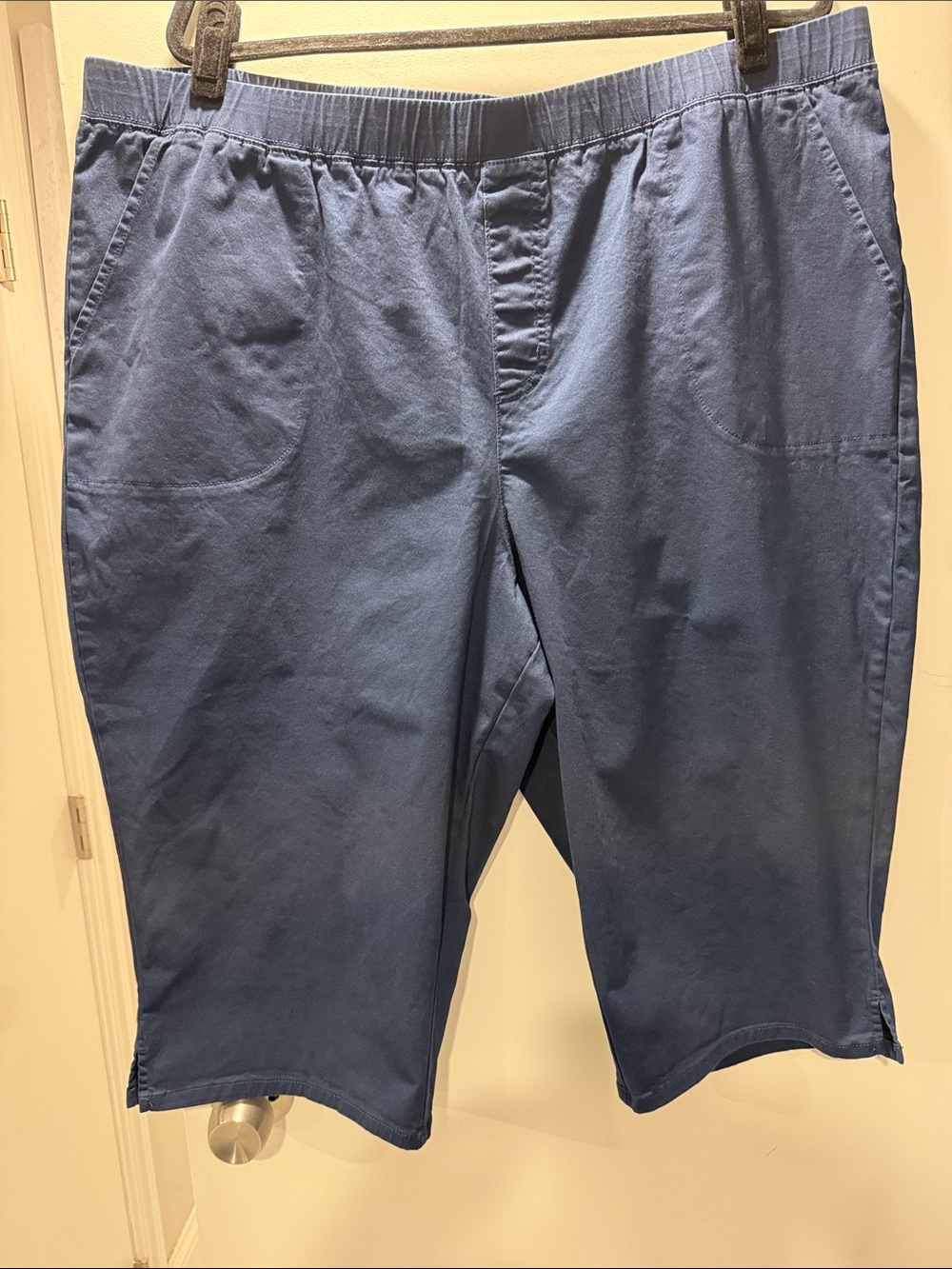 Denim&Co Blue Women's Capris